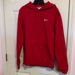 Nike Men's Bold Red Hoodie